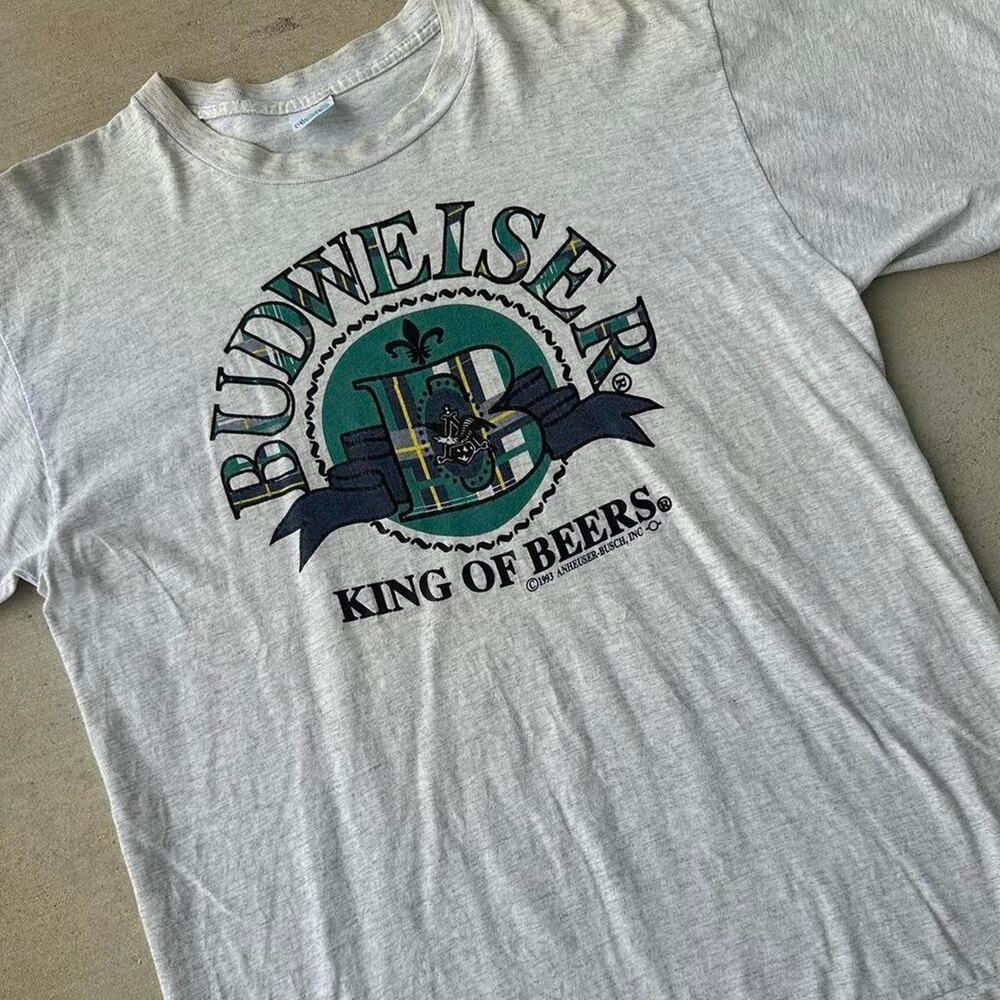 Vintage 90s Budweiser King of Beers Shirt